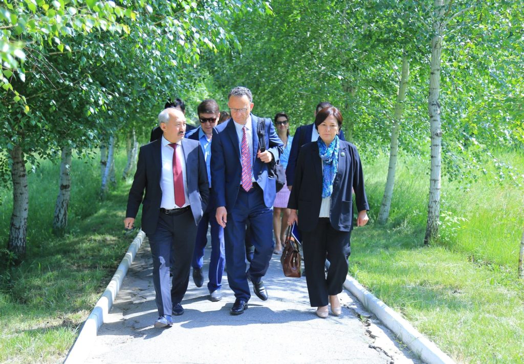 13 мая 2022 года в Кыргызском национальном аграрном университете им. К.И. Скрябина