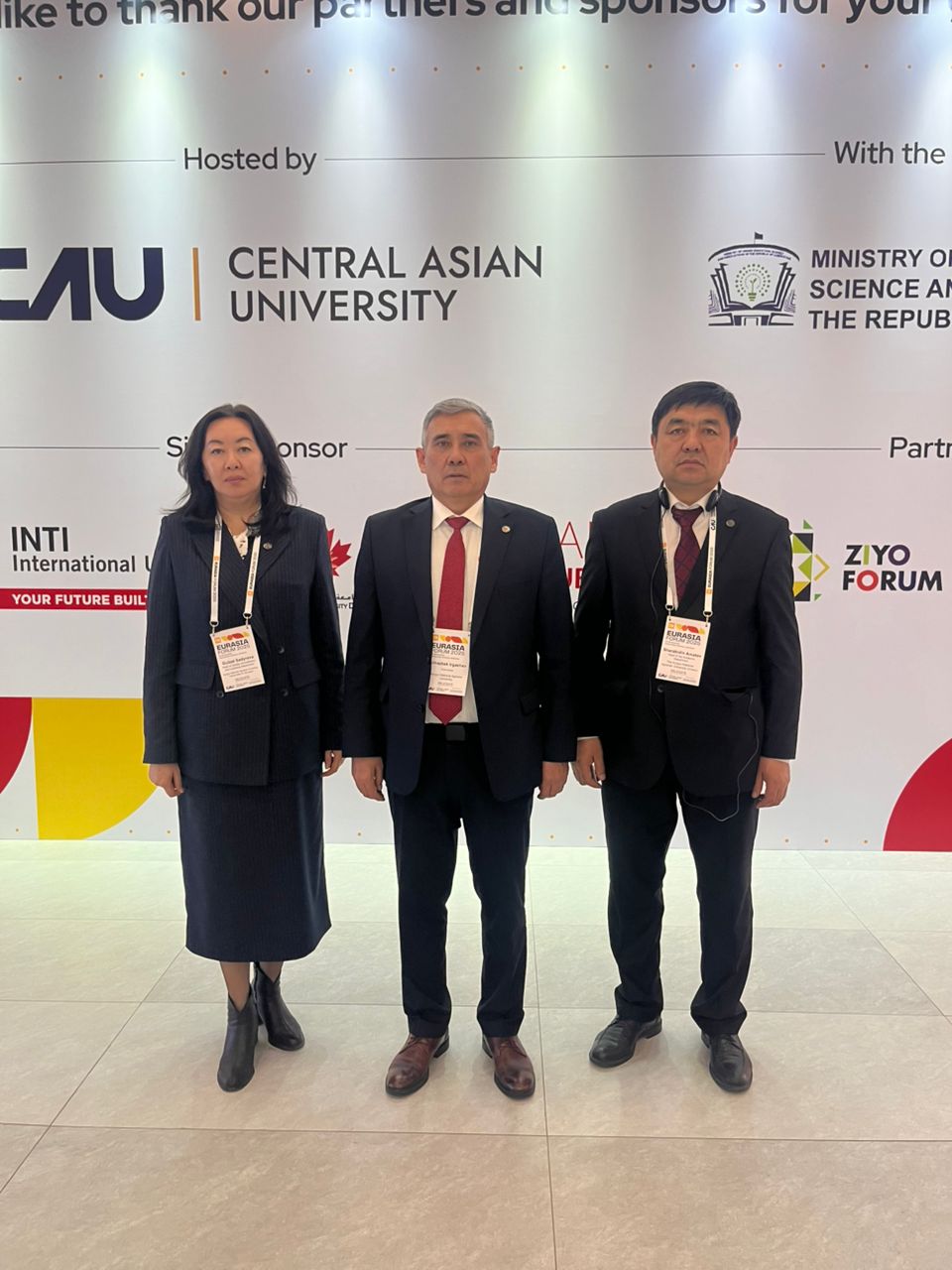 Делегация КНАУ им. К.И. Скрябина приняла участие в первом Евразийском форуме QS 2025 в Ташкенте