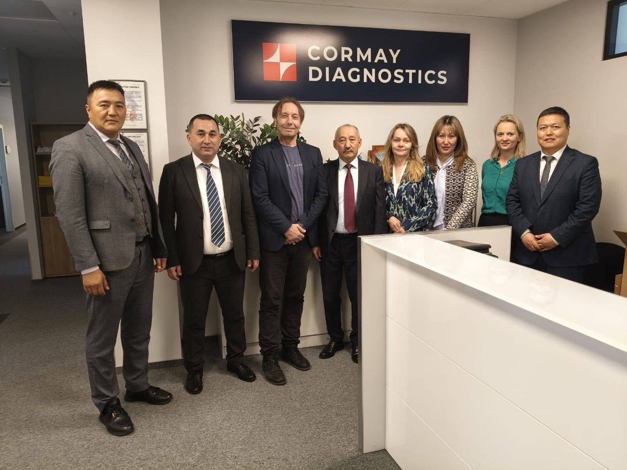 Международное сотрудничество КНАУ: визит в компанию PZ CORMAY Diagnostics (Польша)